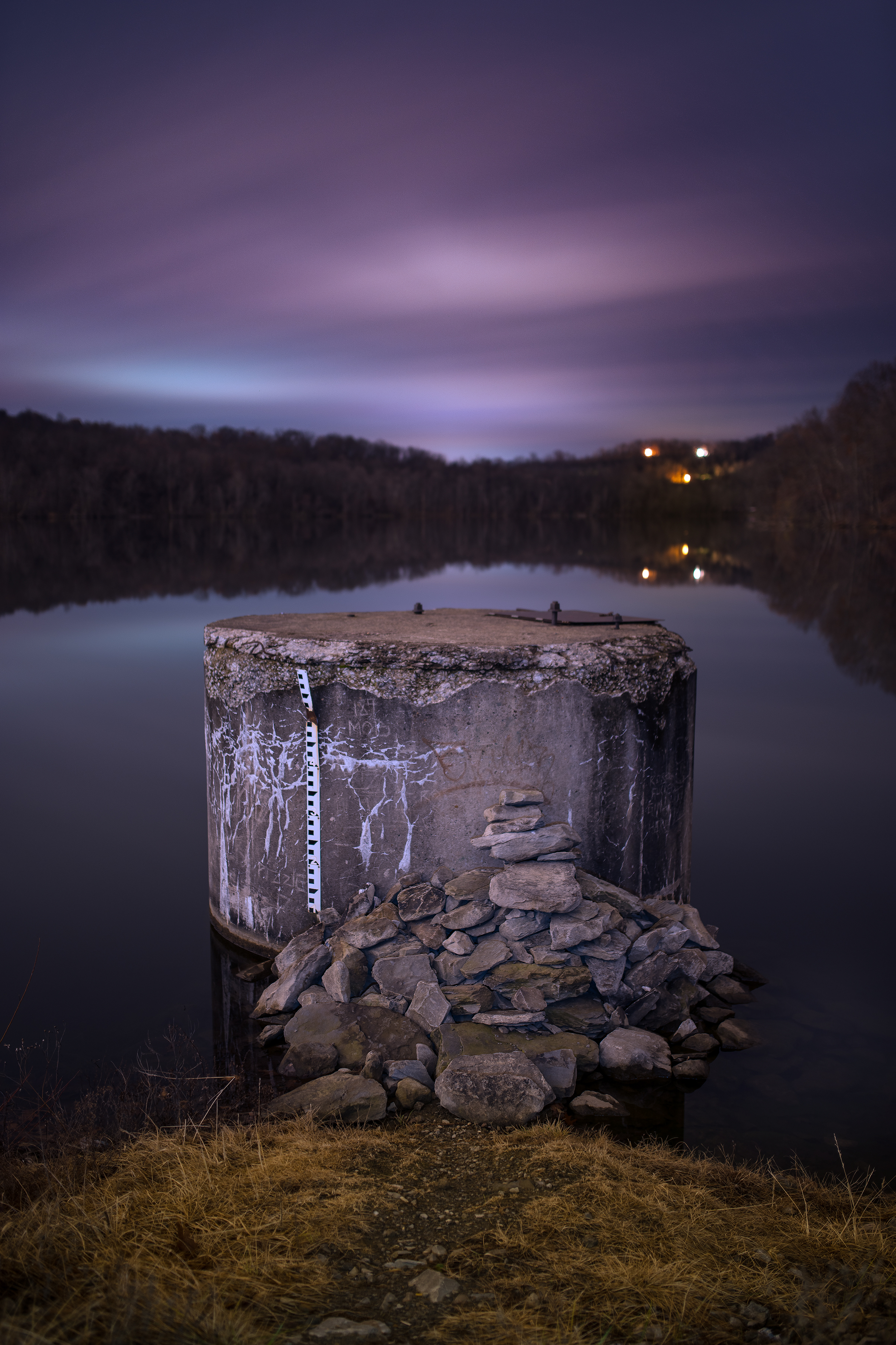 the lake