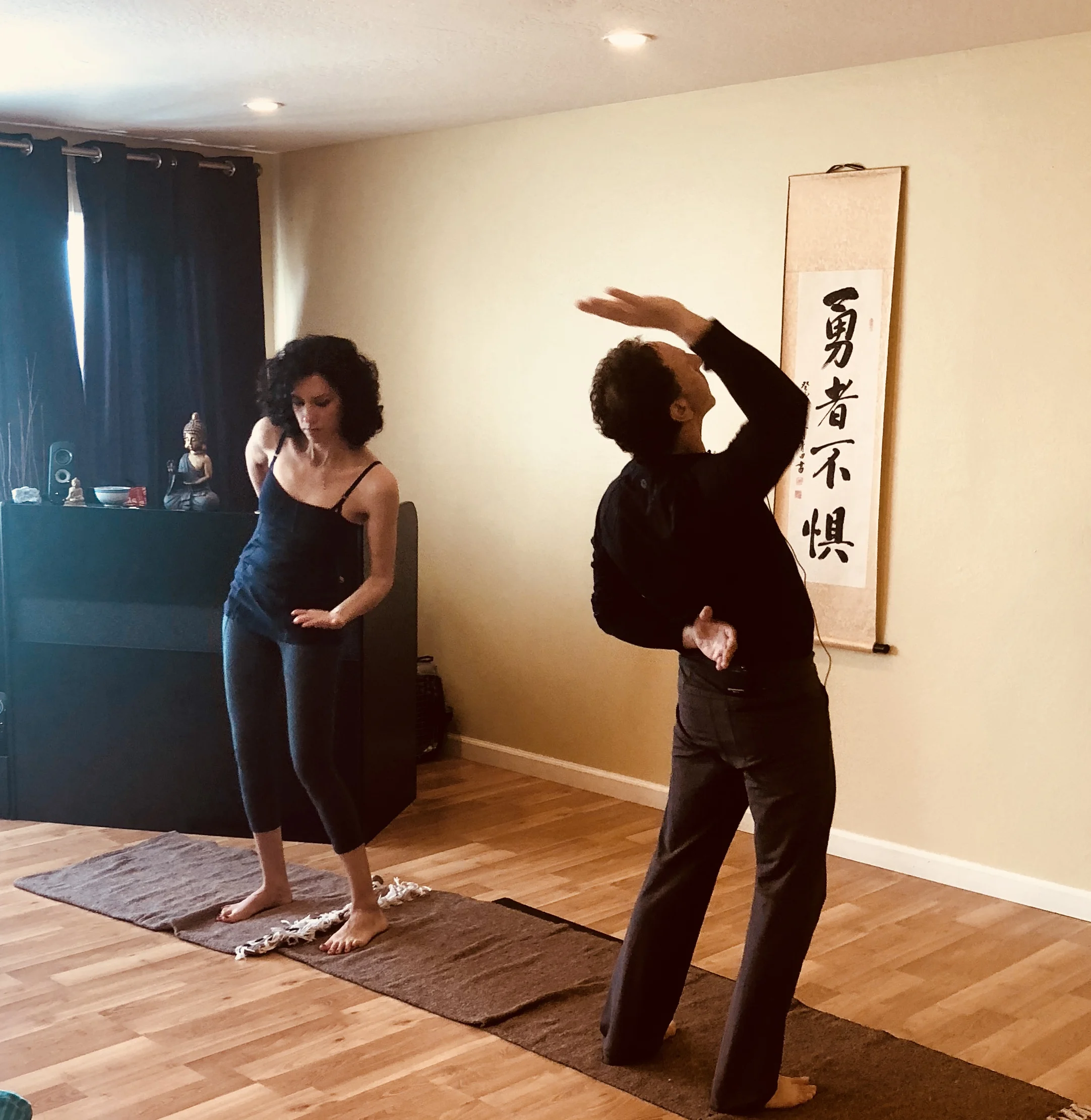 Acupuncture treatment as well as practices like Yoga and Qi Gong can help release tension and restriction in the body's four rings.