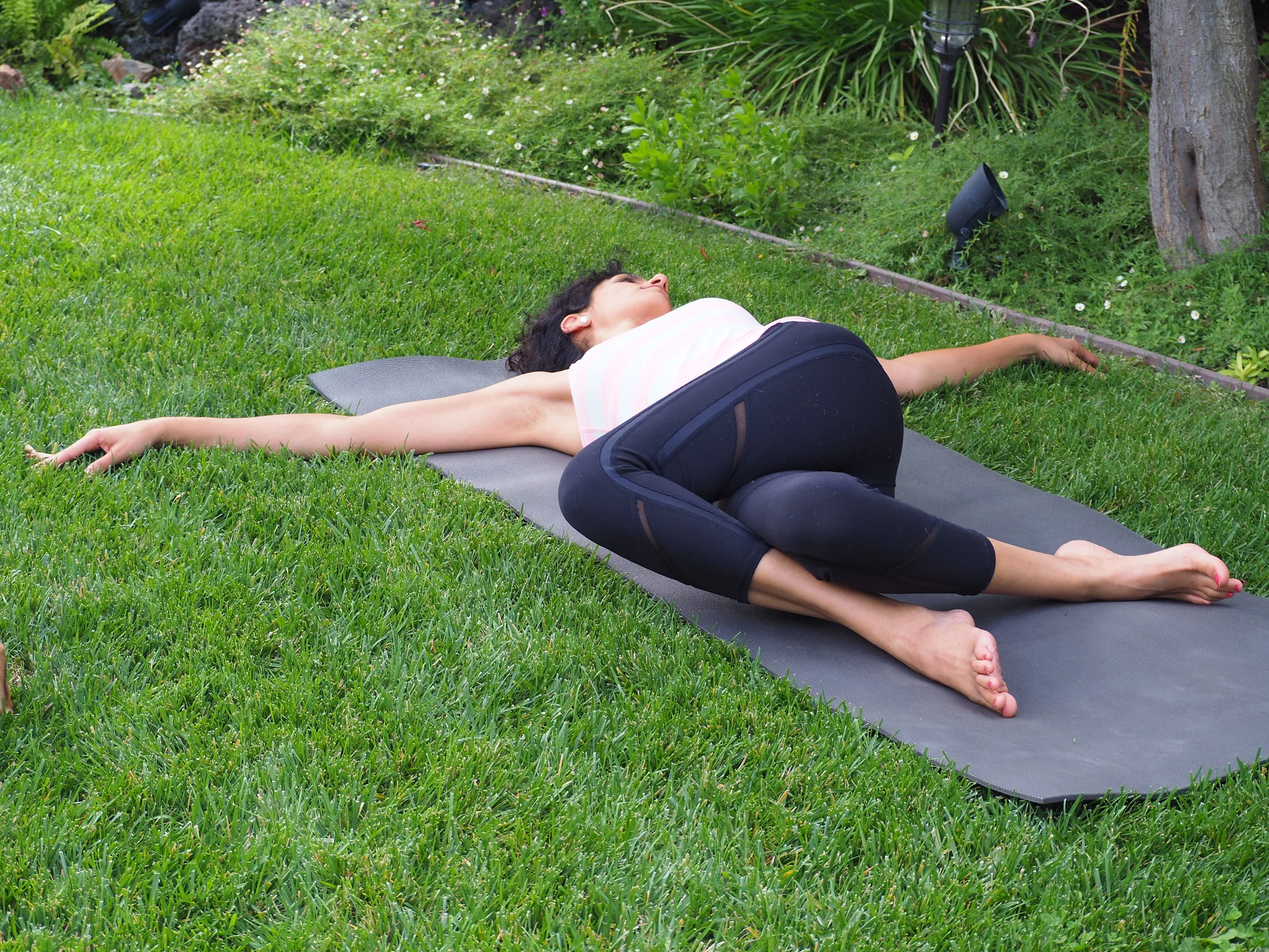 Reclined Spinal Twist