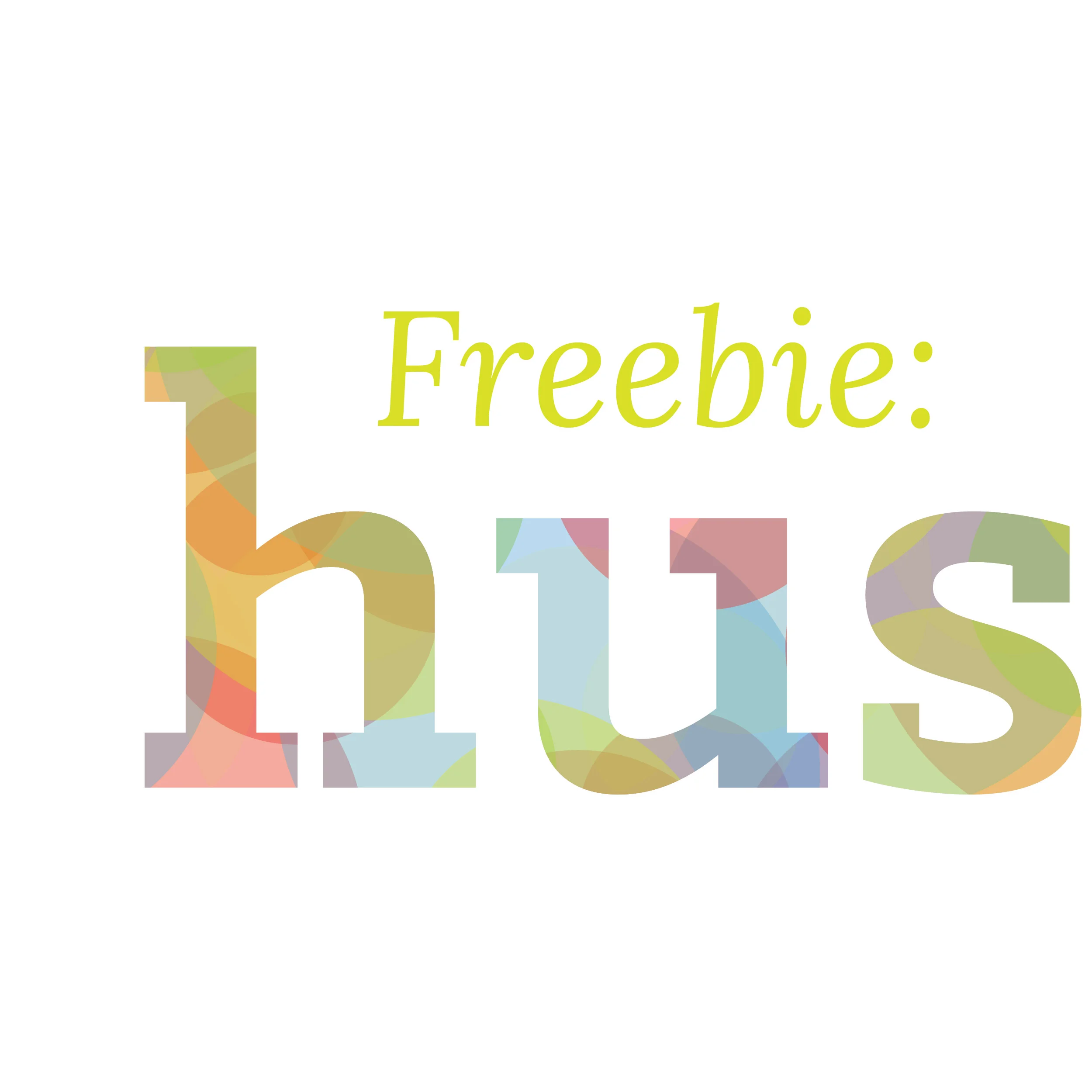 Freebie: "hustle." Wallpaper