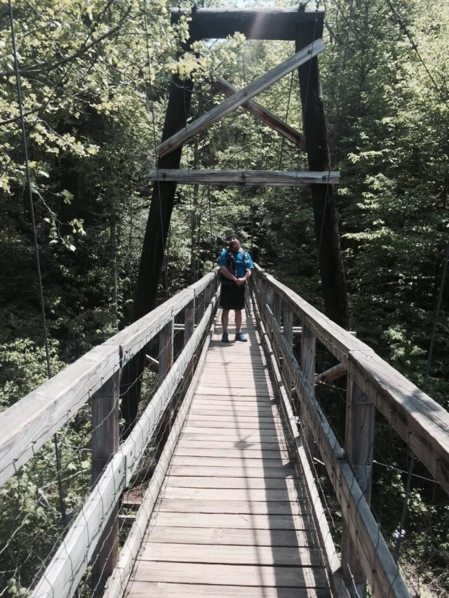 Tococca River Swinging Bridge