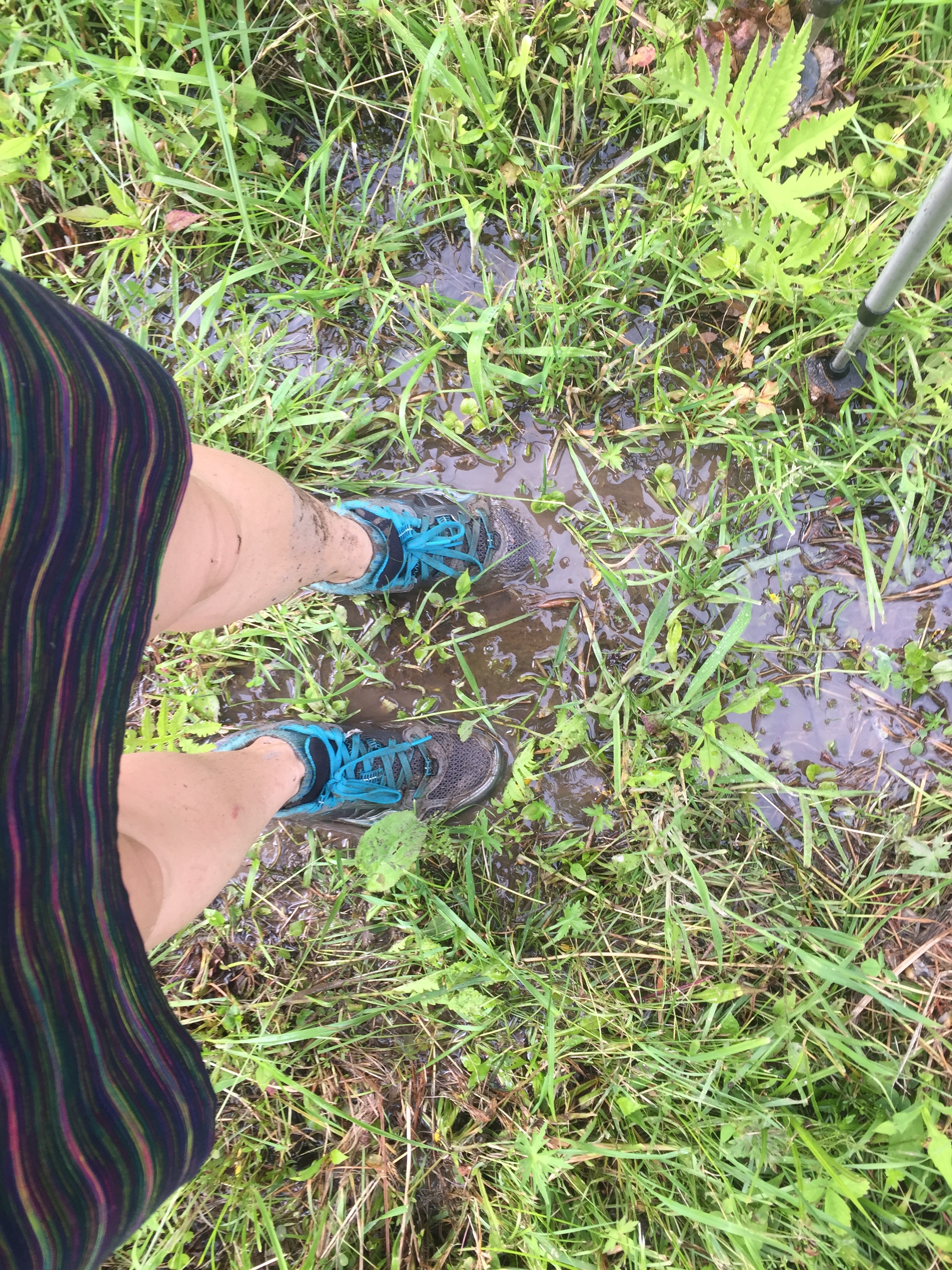 Trail conditions like this and worse for miles and miles are what we're trying to avoid!