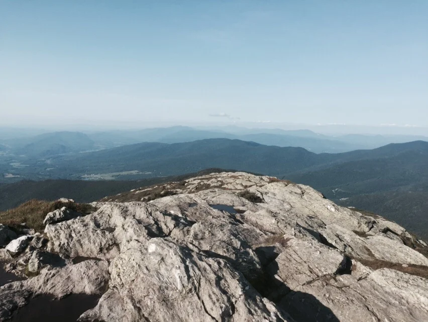 The stunning view from The Chin, the highest peak in Vermont