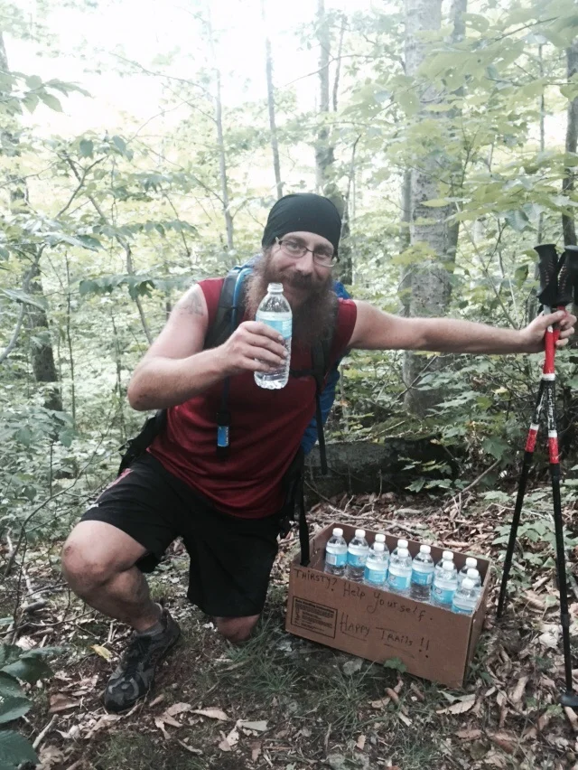 Trail magic!