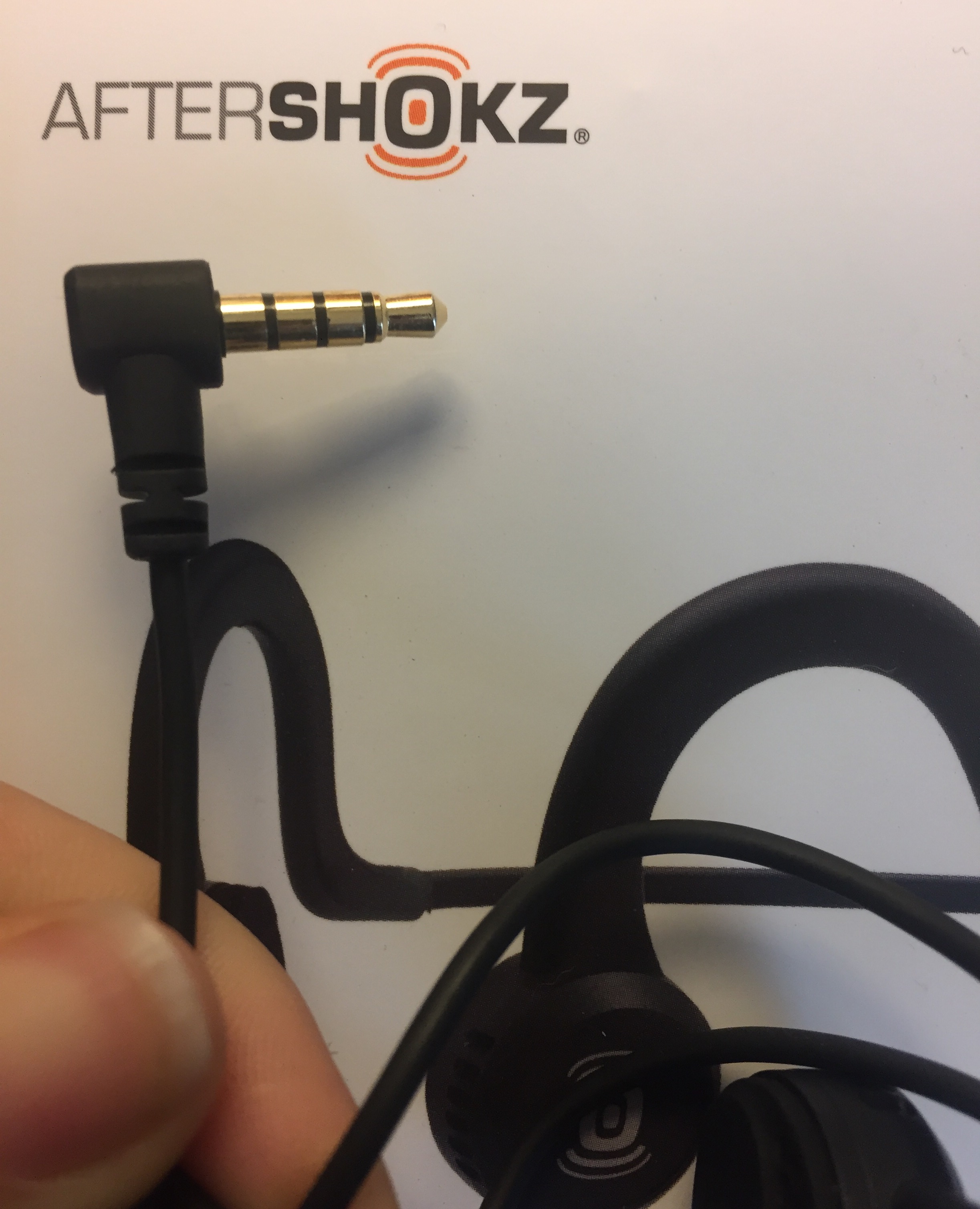 I can't show you how this sits on the headphone jack for my phone because how else would I take a photo? haha