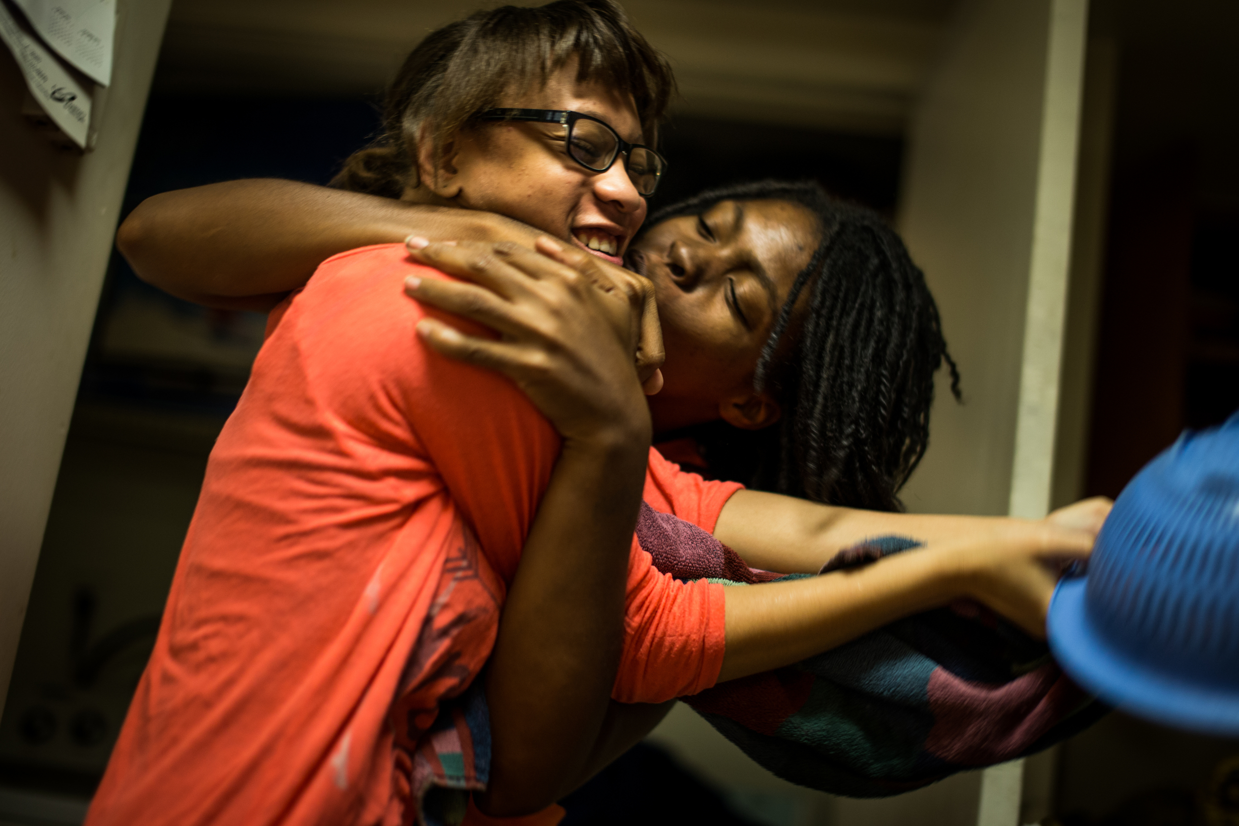  When Essence travels to Charlotte each weekend, she stays with her older sister, Shana Phillips, her husband, Rico, and their four-year-old son, Rico Jr. "My sisters are like my best friends," Essence said. "When we