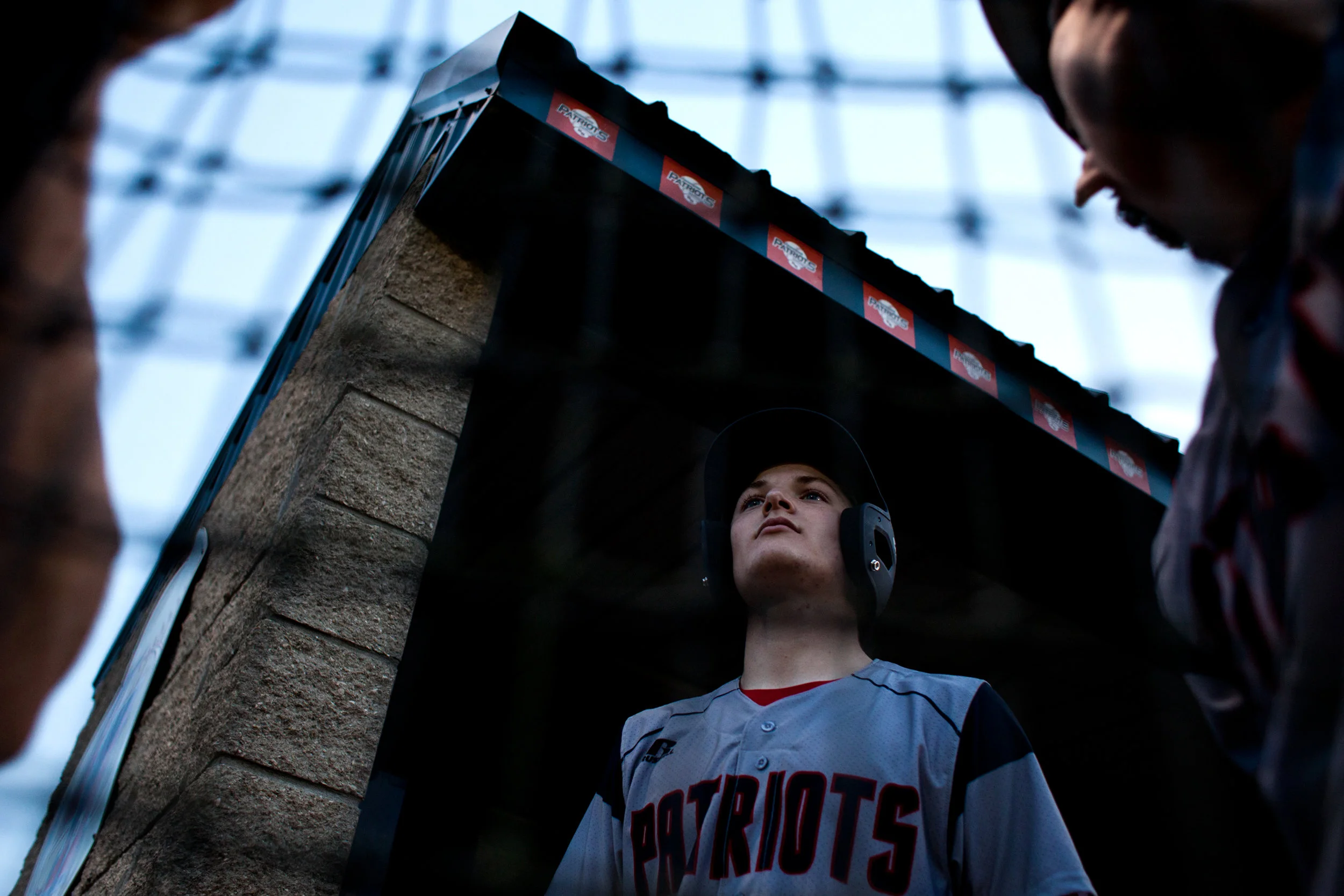Heritage Hills' Lukus Rickelman waited to warm up to bat during Wednesday night's game at Heritage Hills High School in Lincoln City. Evansville Reitz defeated Heritage Hills 14-9.