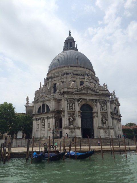 Santa Maria della Salute in Dorsoduro, Venice, Italy. June 14, 2015. One of my favorite parts of traveling is taking pictures that look just like what you've seen on the internet. My favorite part? Food.