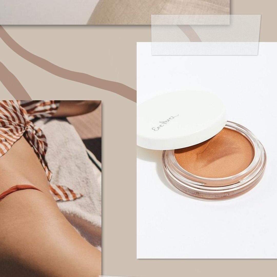 Embracing bronzed skin this Sunny Season the healthy way ⁠
⁠
We love our Ere Perez Sun-halo Highlighter ⁠
⁠
Deliciously smooth products , apply on cheekbones, eyelids &amp;  brow bone⁠
⁠
Star ingredient vanilla is calming and soothes skin. ⁠
Apply to