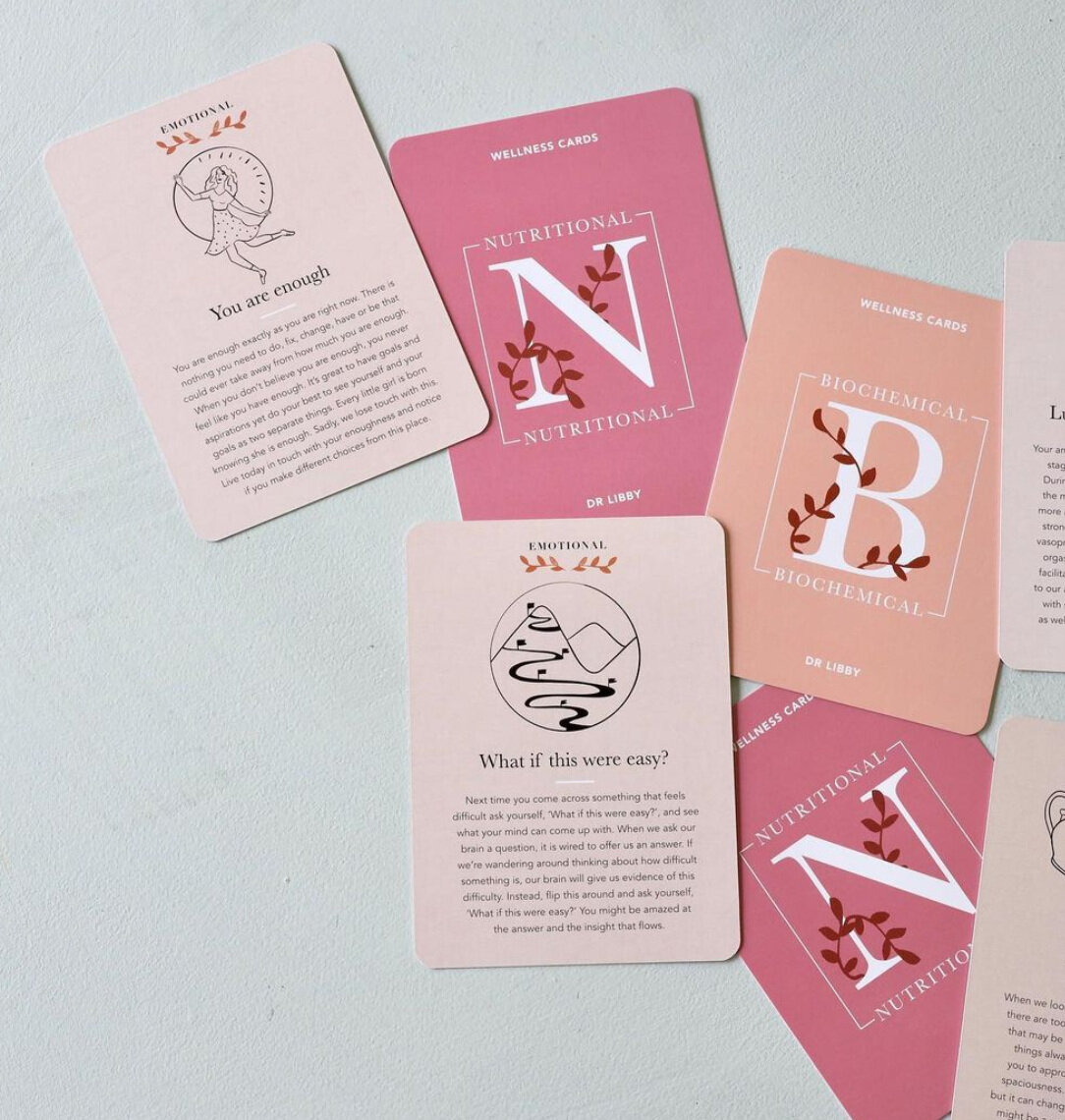 Wellness Cards by Dr Libby