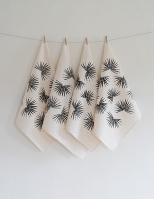 set of 4 fern organic cloth napkins — Hearth and Harrowset of 4 fern  organic cloth napkins