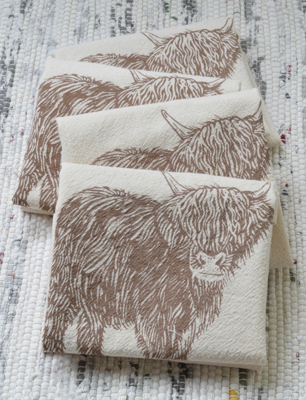 set of 4 fern organic cloth napkins — Hearth and Harrowset of 4 fern  organic cloth napkins