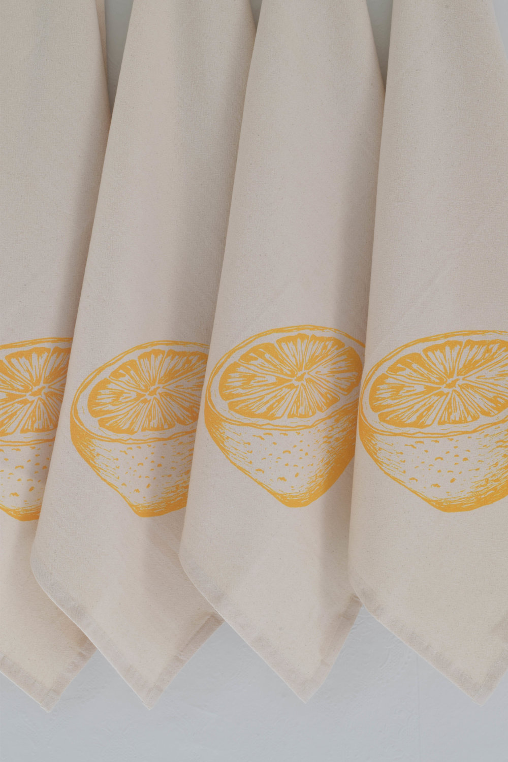 set of 4 organic citrus cloth napkins in pink — Hearth and Harrowset of 4  organic citrus cloth napkins in pink