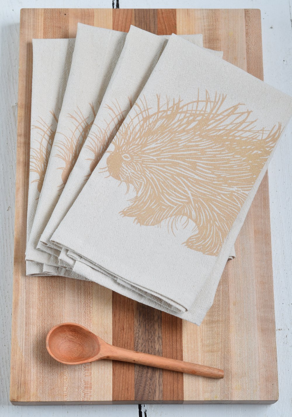 Custom Printed American Flour Sack Napkins - 13 x 13