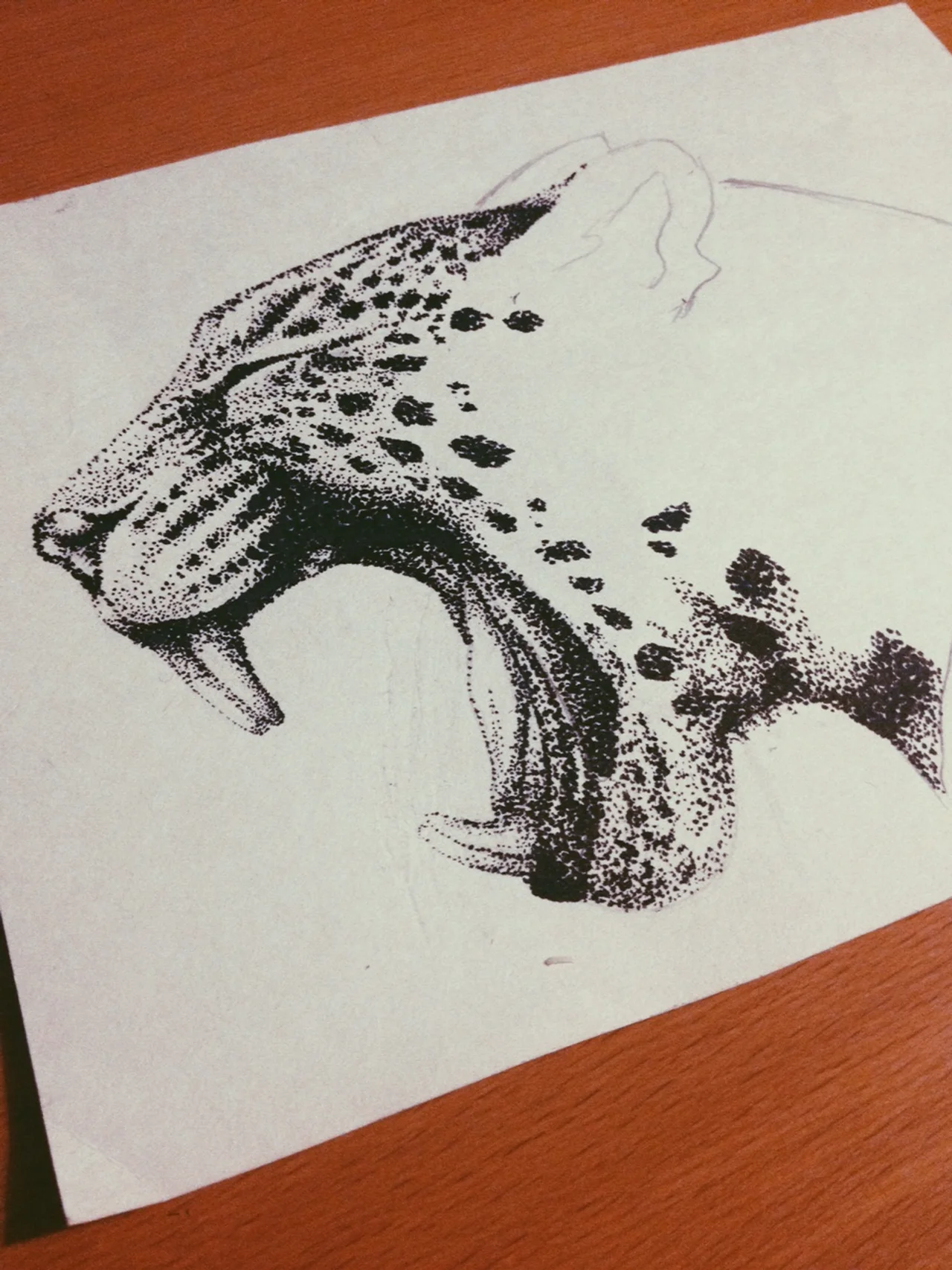 Leopard x Stippling