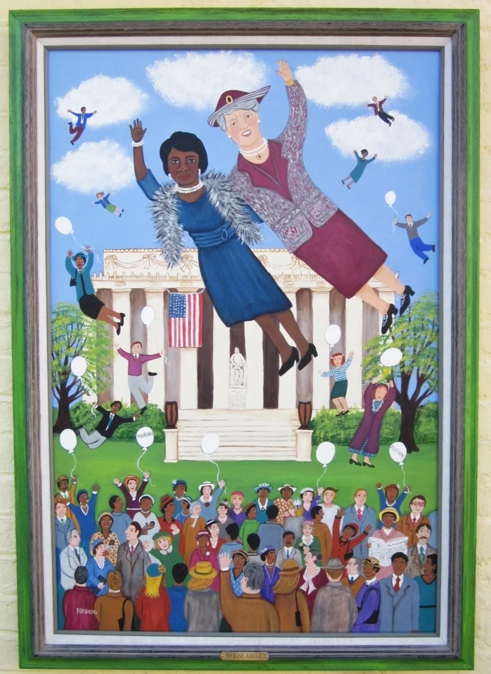 To Rise Above c Kristin Helberg 2020 oil on canvas
