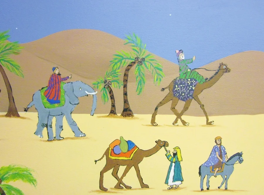 Resurrection St. Paul school mural