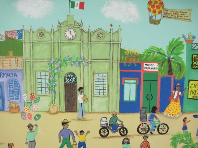 Harlem Park school mural