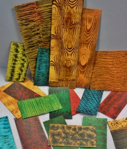 Vinegar Graining Patterns