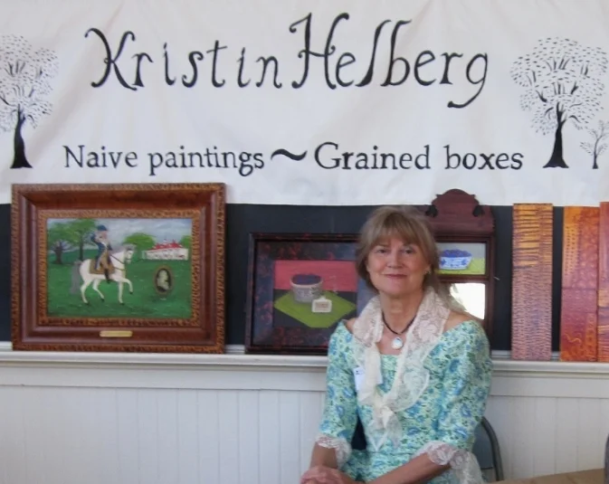 Kristin Helberg/vinegar grained boxes