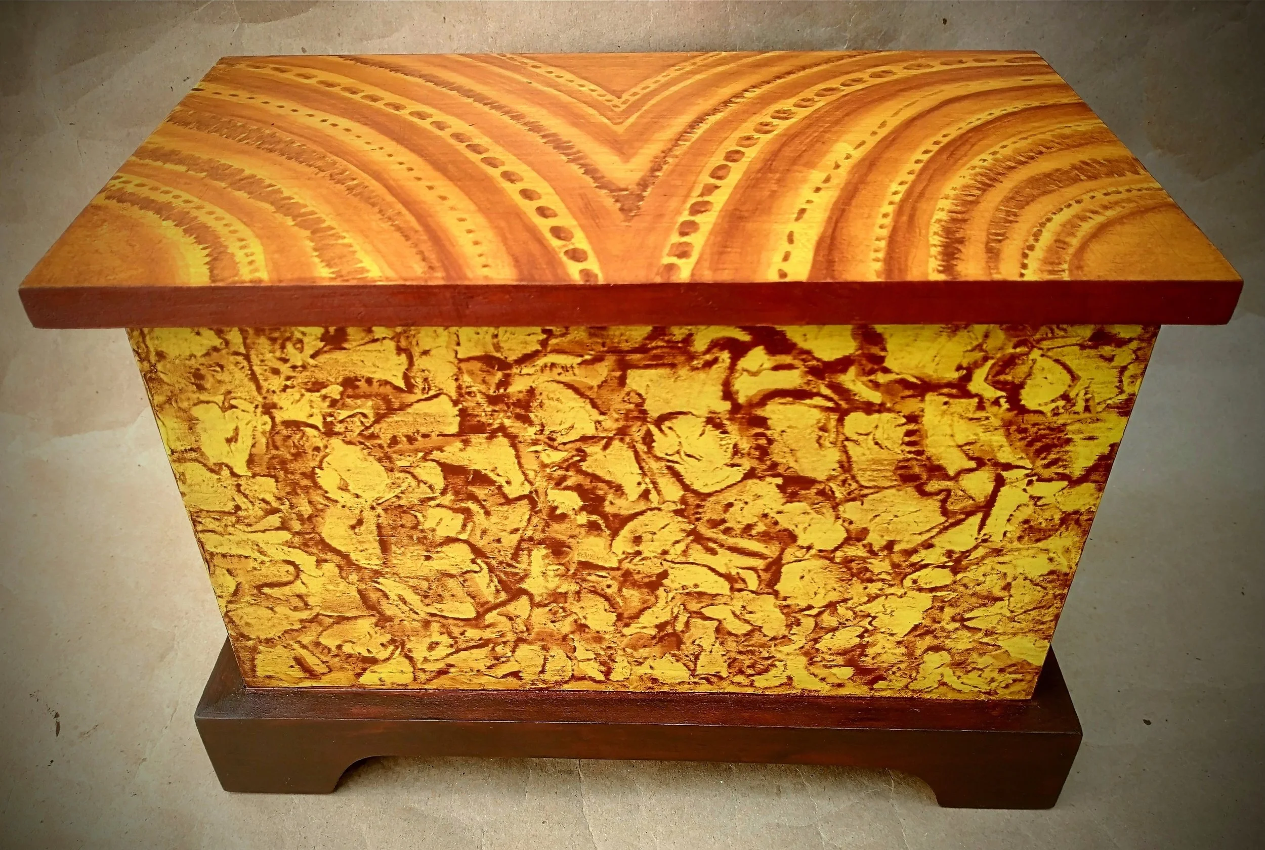 Putty Graining and brush graining