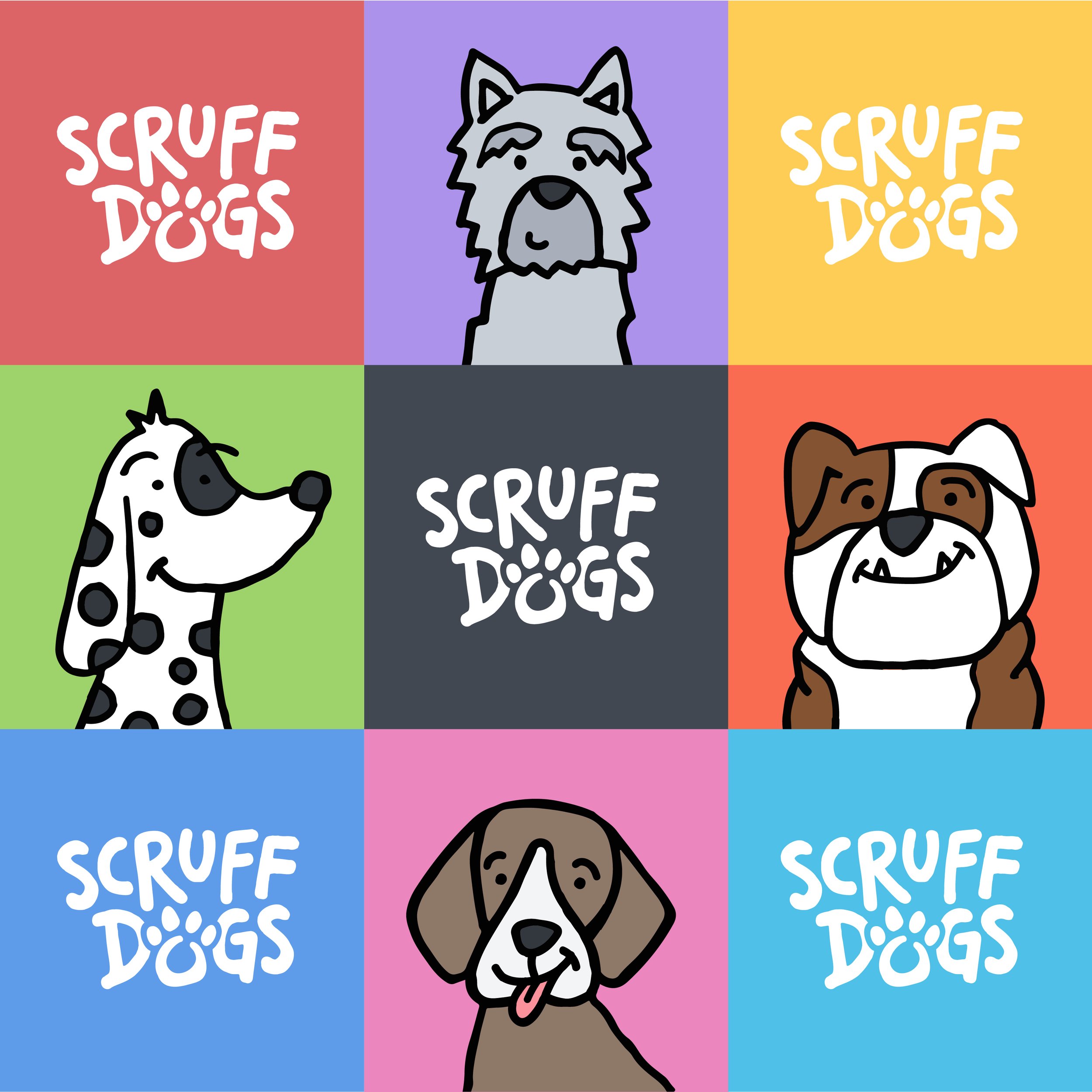 Scruff Dogs Brand Identity
