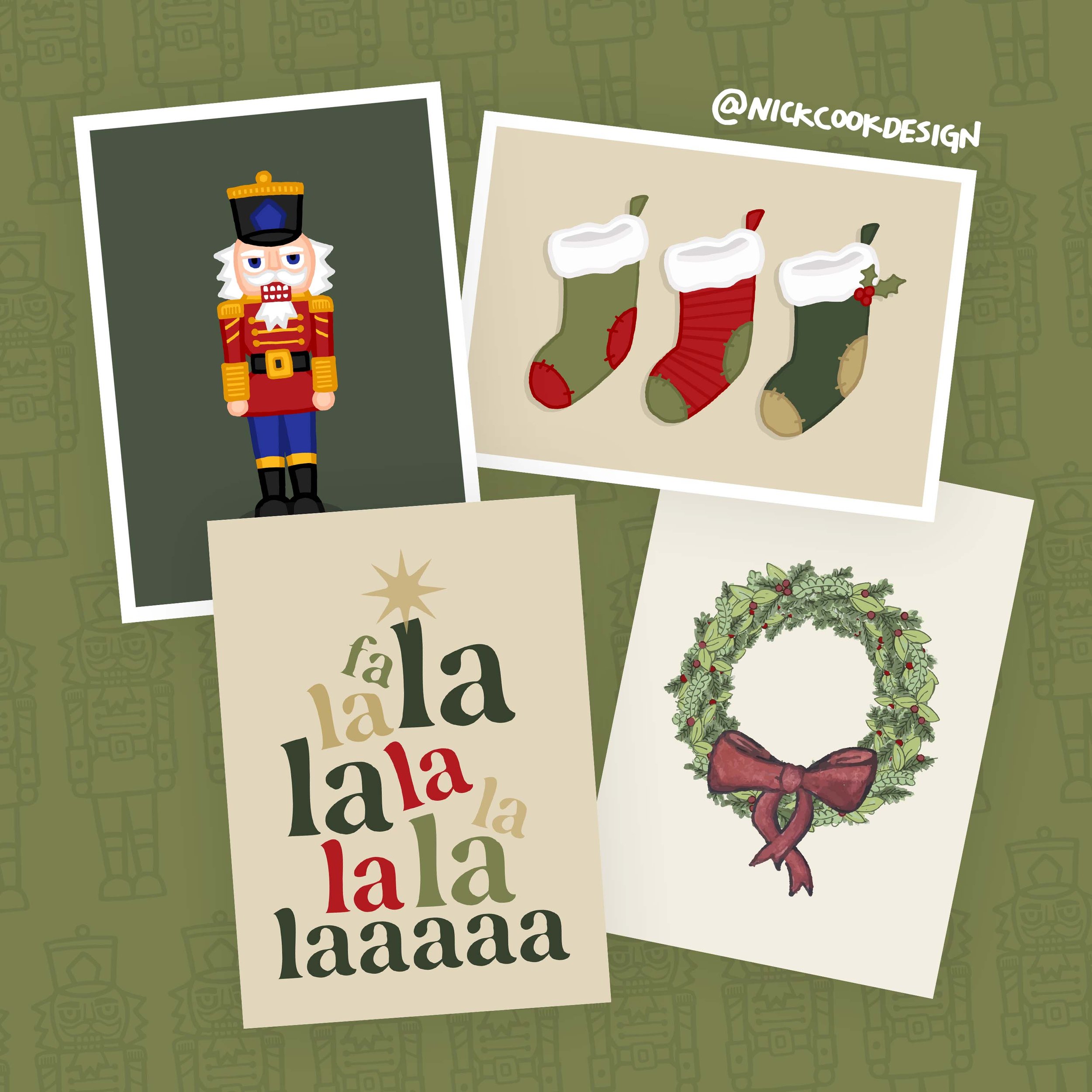 Nick Cook Design - Holiday Cards