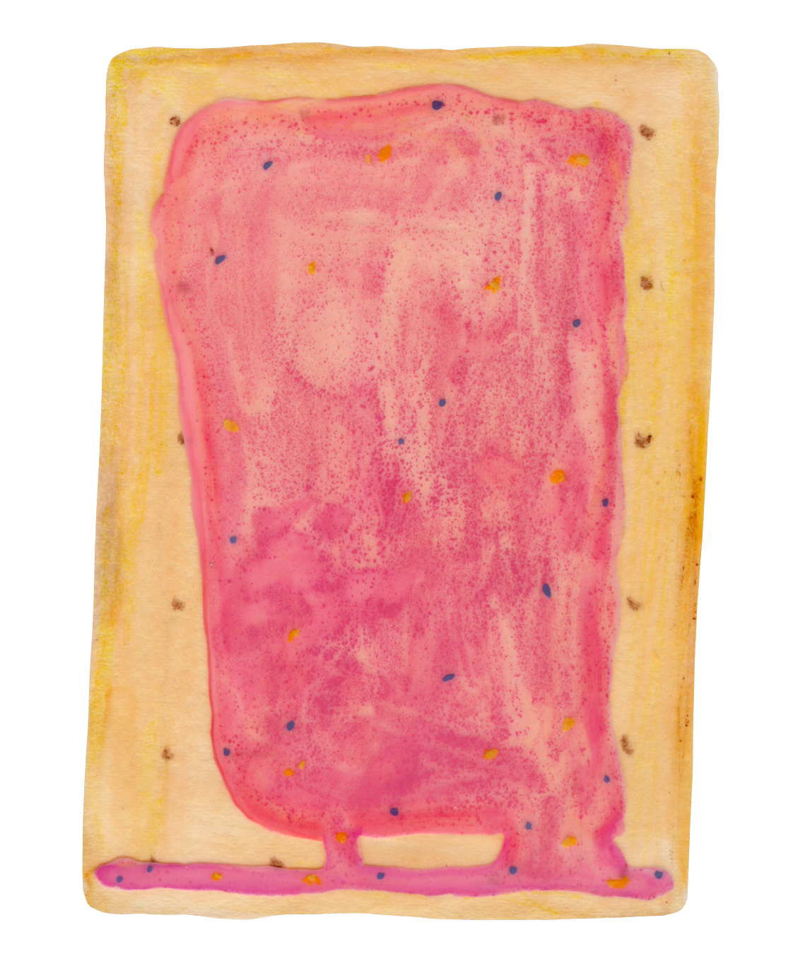 Food Painting for The Places Where We Lived by Bernardo Britto