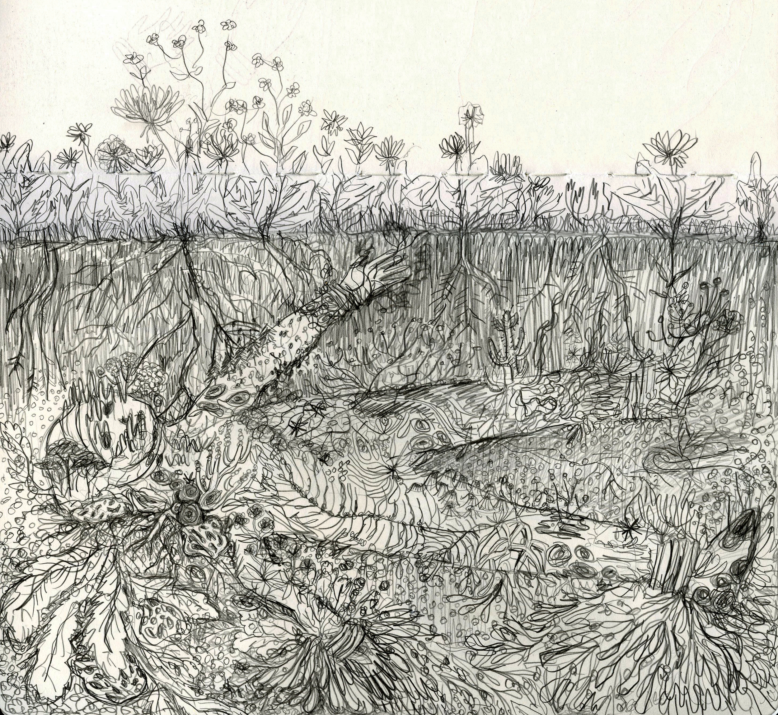 Concept Art: Decaying Astronaut 