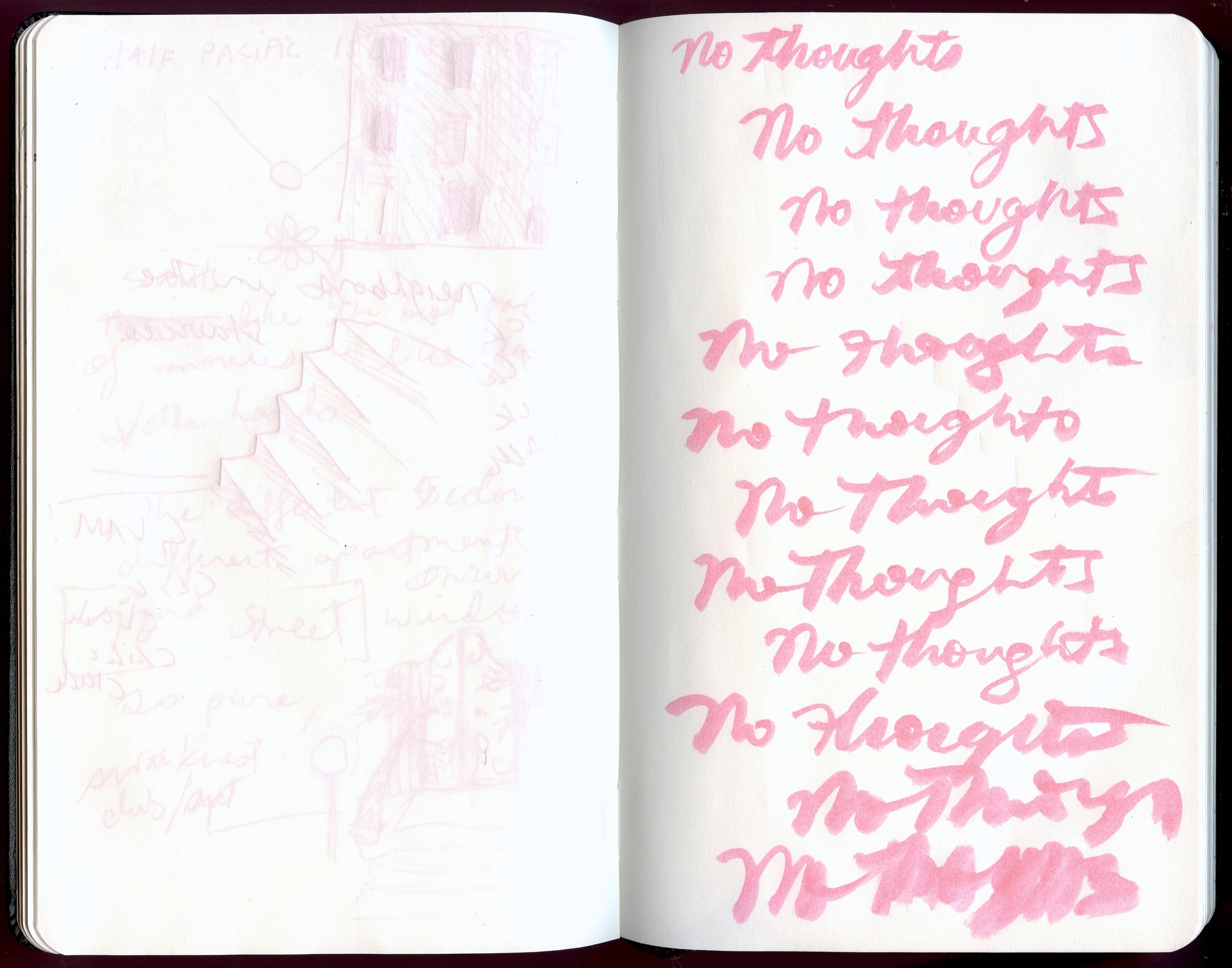 No thoughts