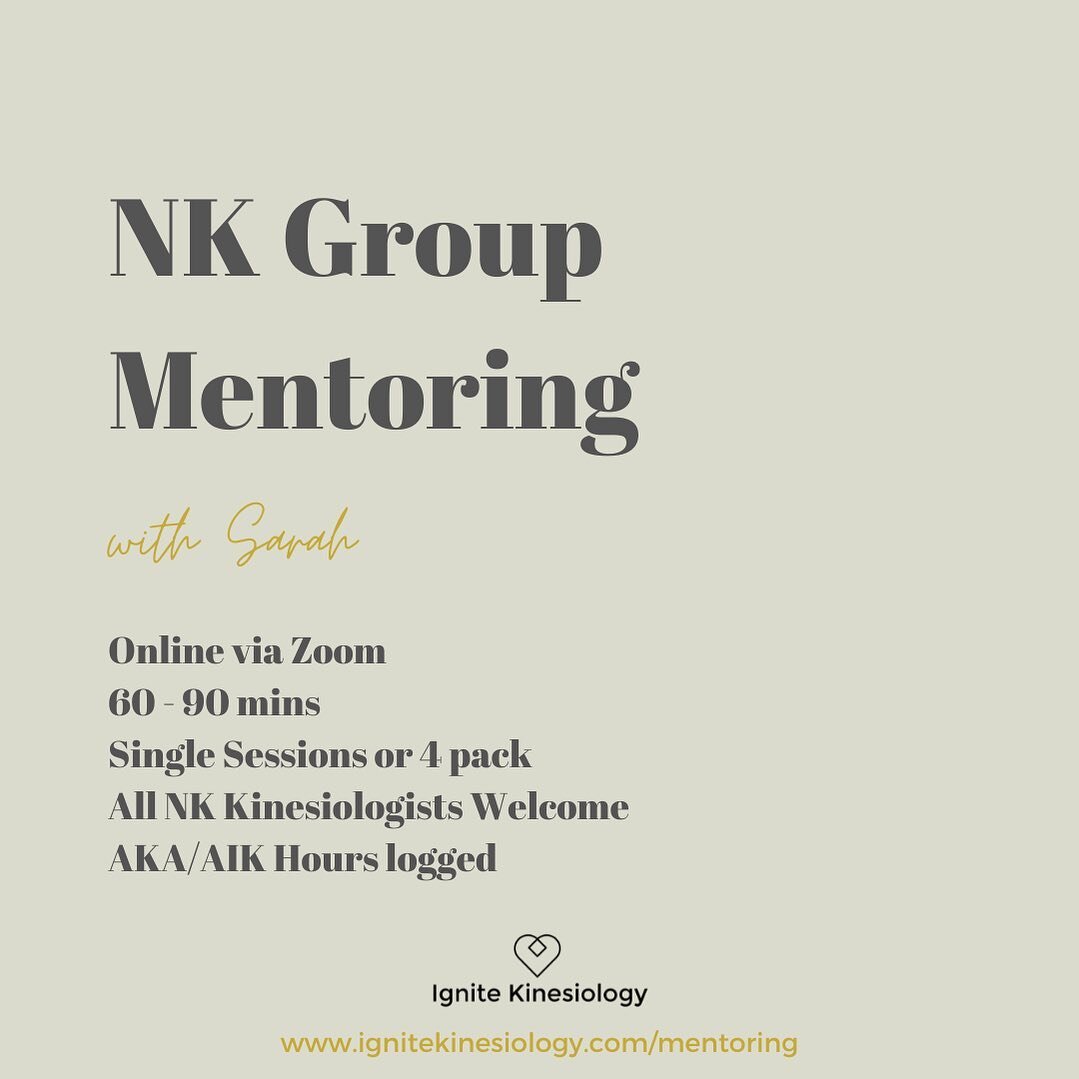 Calling all Neuroenergetic Kinesiologists! 

Our group container of mentorship and support commences this Tuesday evening (Feb 21). 

Wherever you are in your Practitionership, this group will provide an opportunity to work through the clinical appli