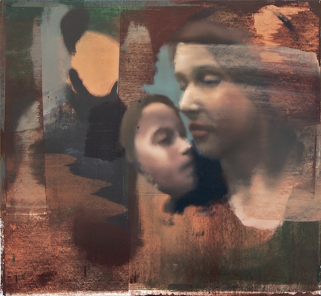 Woman and Child, Oil on Linen on Panel, 2007, 48" x 52"
