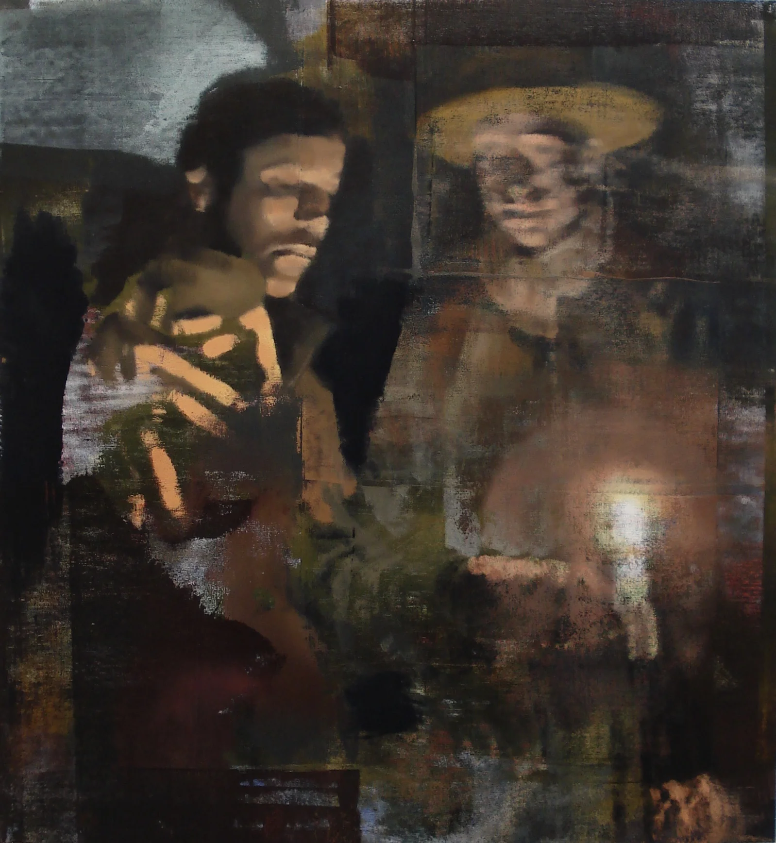 Light, Oil on Linen on Panel, 2009, 52" x 48"
