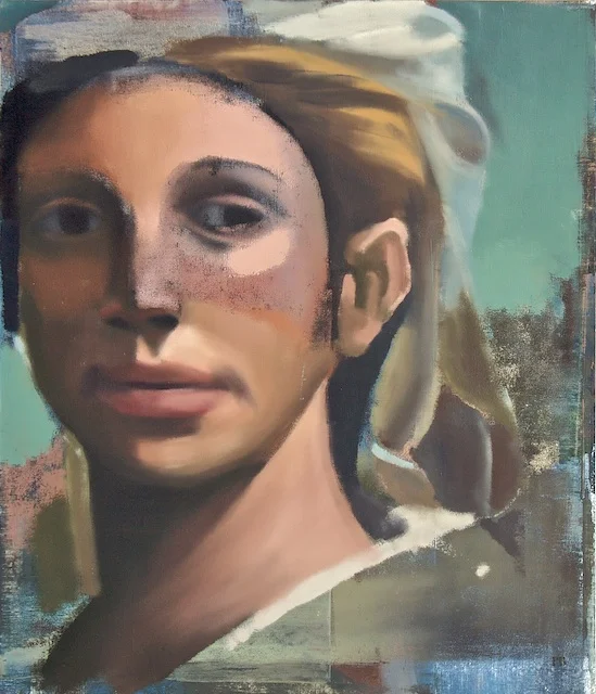 Pieces of the Past, Oil on Linen on Panel, 2007, 56" x 48"