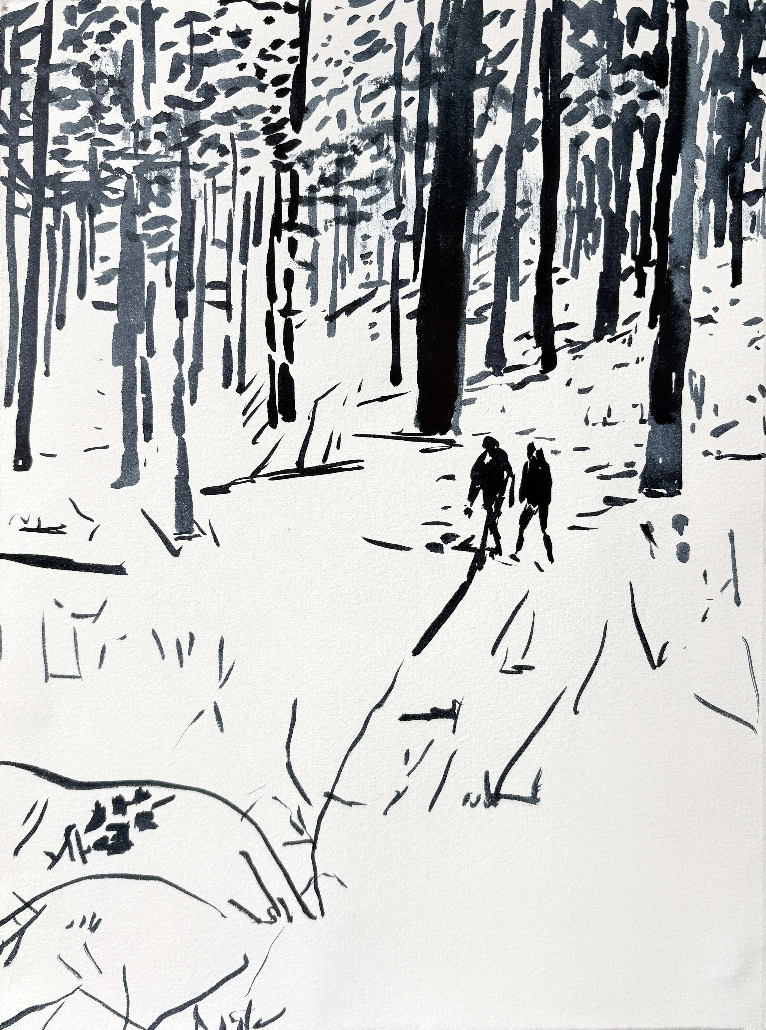  2026  Ink on paper  11” x 14” 