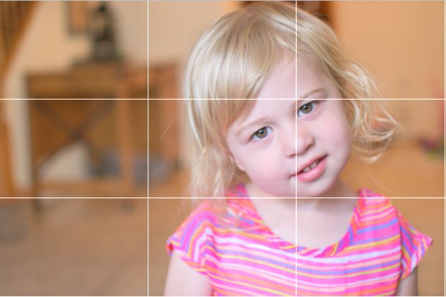 *Subject on right thirds, focal point on top right intersection.*