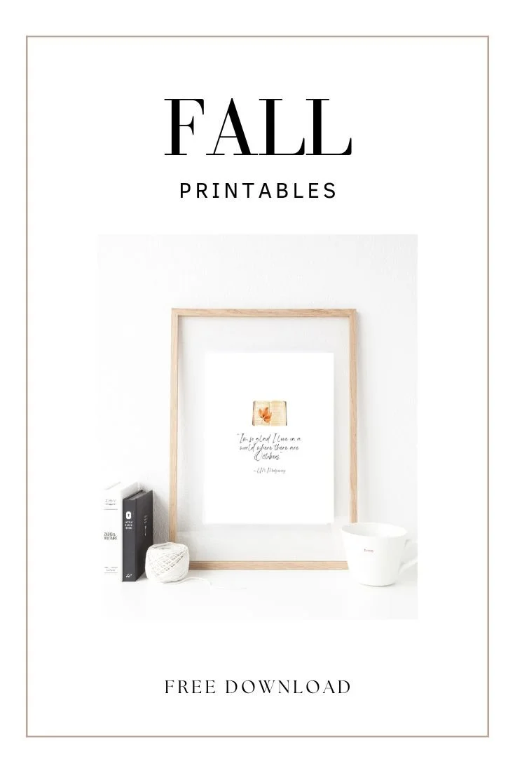 Fall Printables