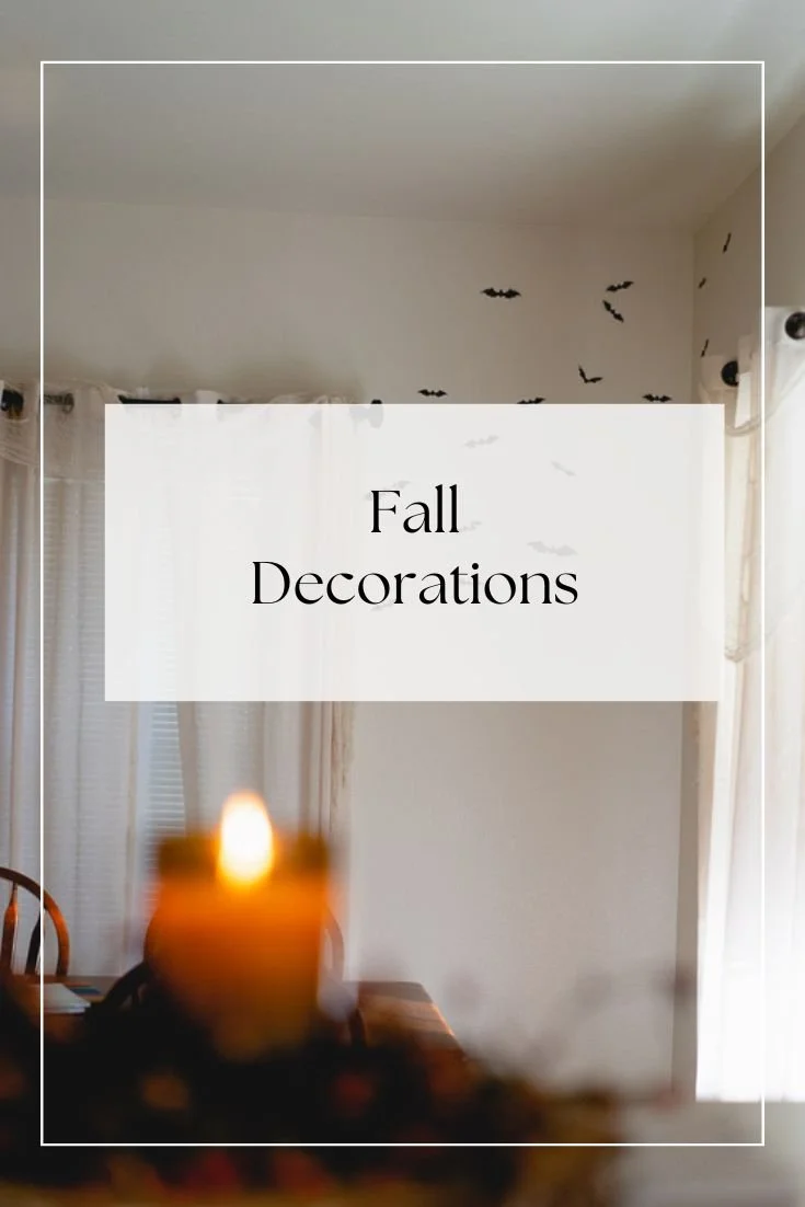 Fall Decorations......