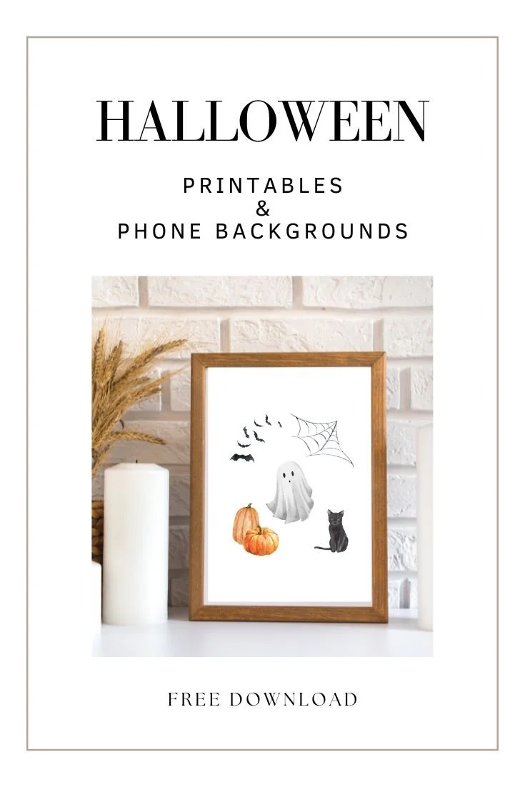 Halloween Printable &amp; Phone Backgrounds