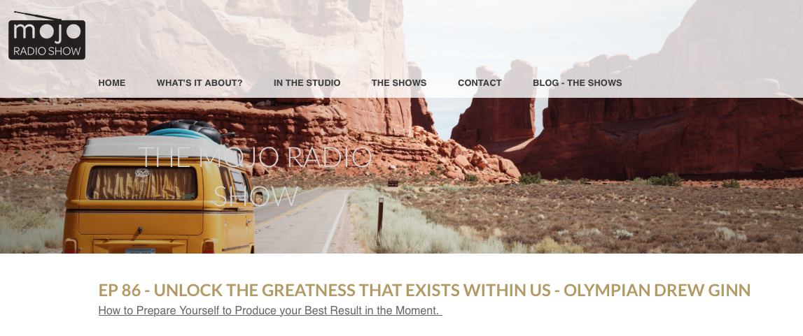 MOJO interview about peaking, repeat peaking and realisations