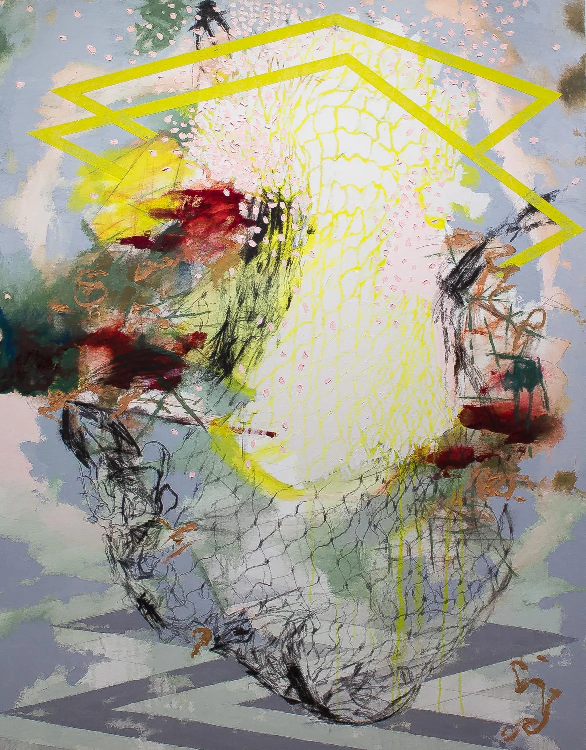 Seiners 4 , 2014 oil on canvas 48 x 61.5”