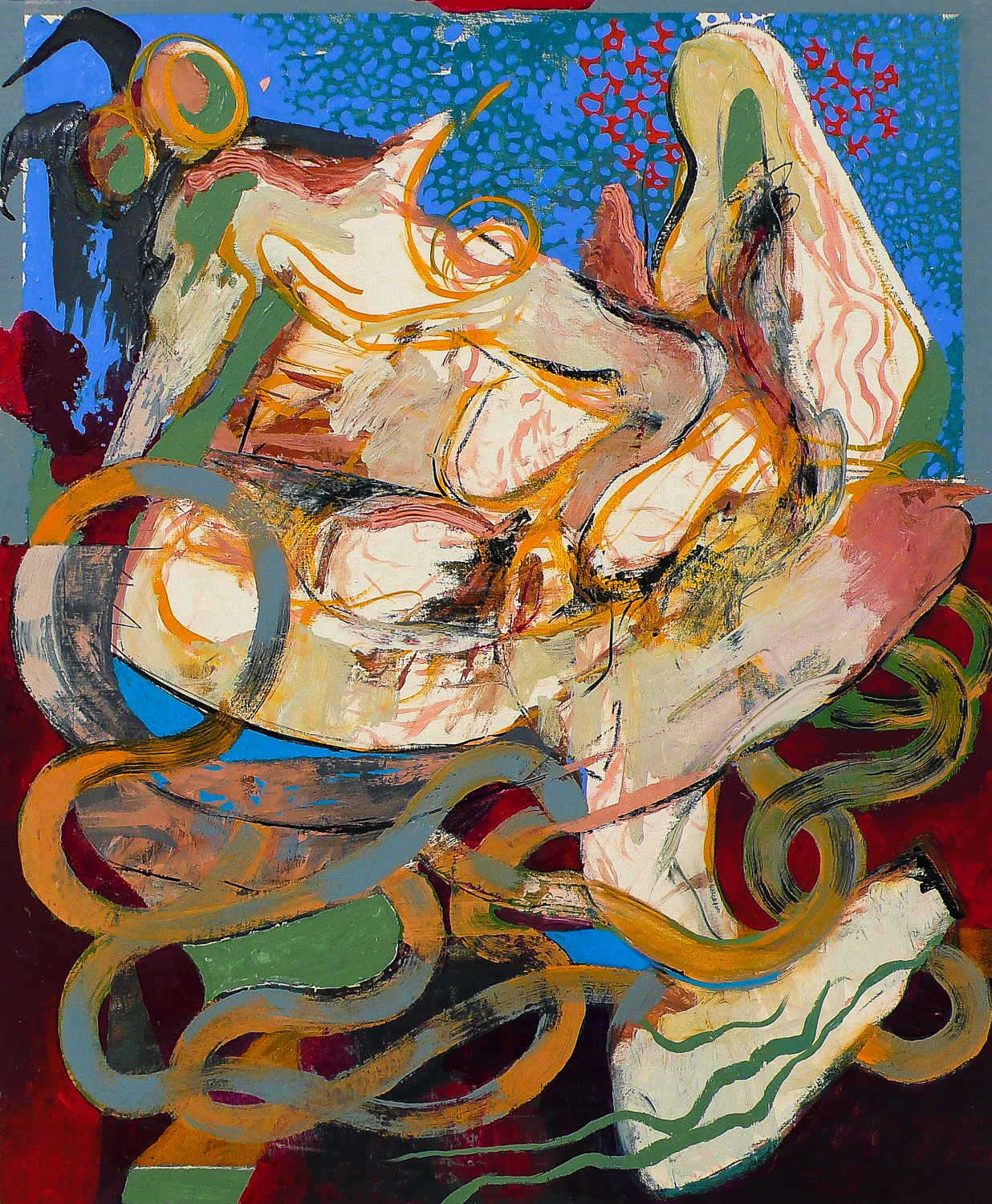   Anchor (Laocoön Series)&nbsp; , 2010 Oil on canvas 24 x 20" 