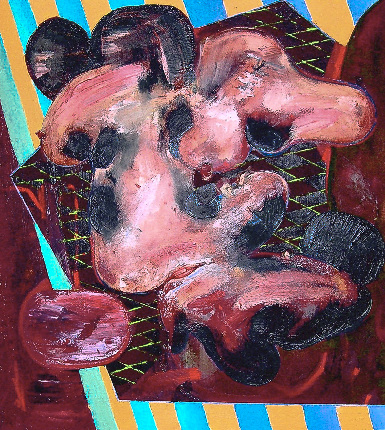   Psychosomatic 5  , 2005 Oil on canvas 24 x 22" 