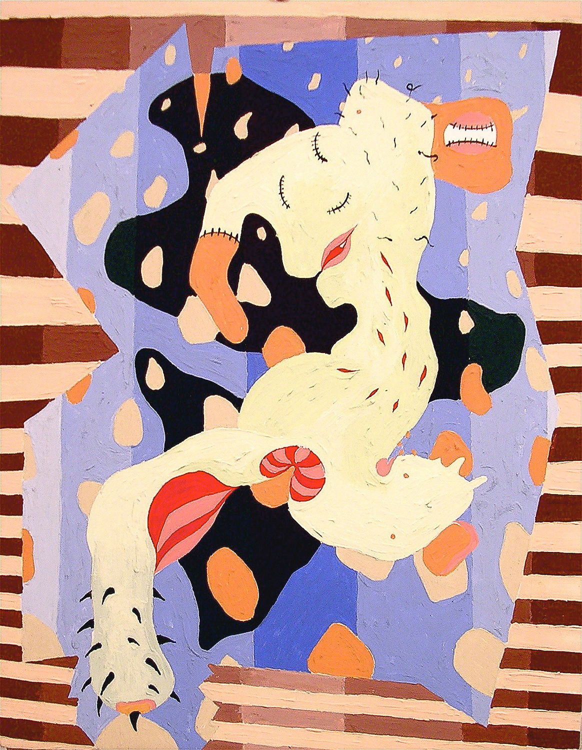   Psychosomatic 1  , 2007 Egg tempera on panel 10 x 8" 