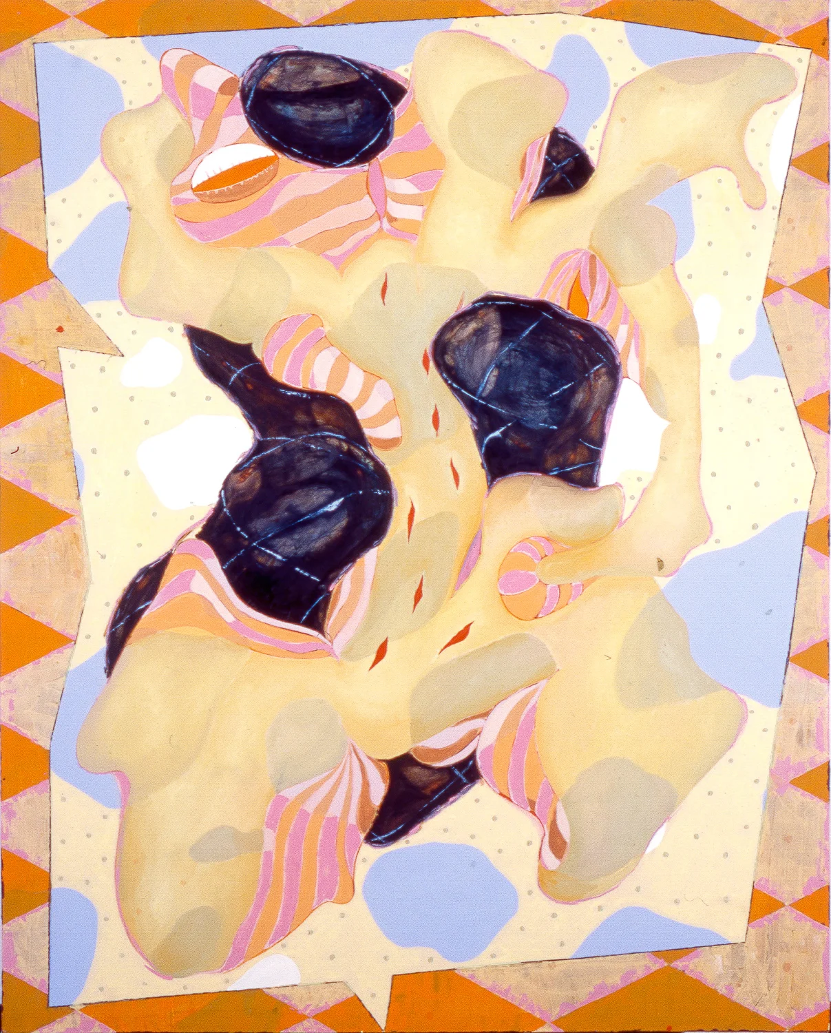 Psychosomatic #4 , 2002 Oil on canvas 92 x 74"