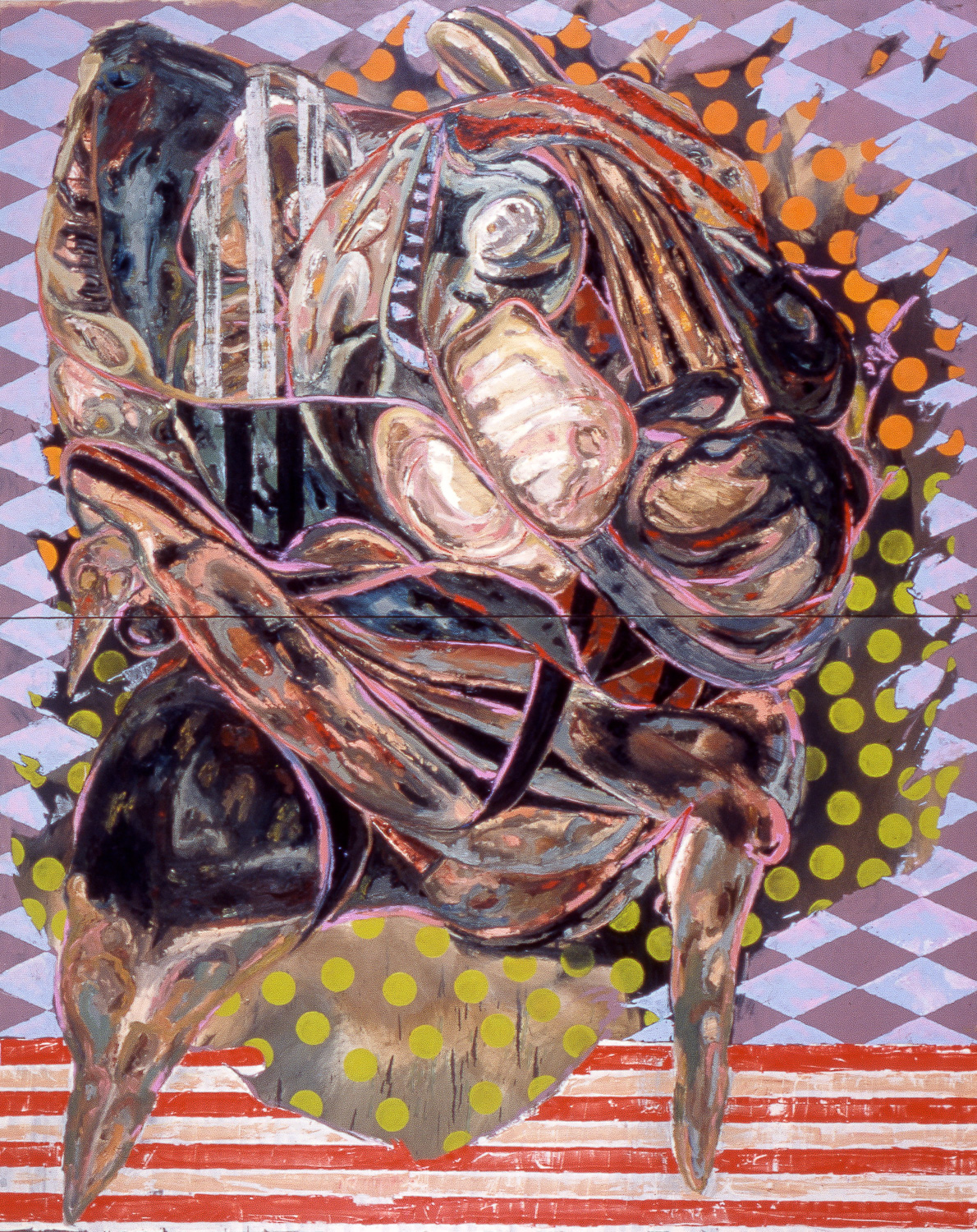    The Great Pretender , 2004   Oil on canvas   120 x 96"  