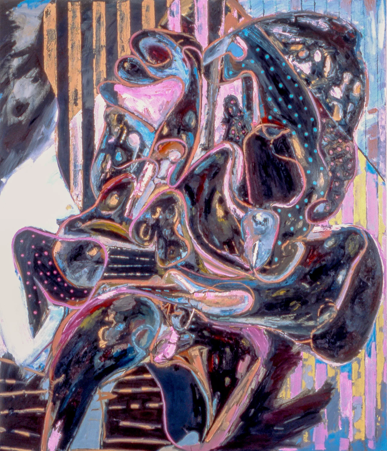 Night Walker , 2004 Oil on canvas 92 x 78"