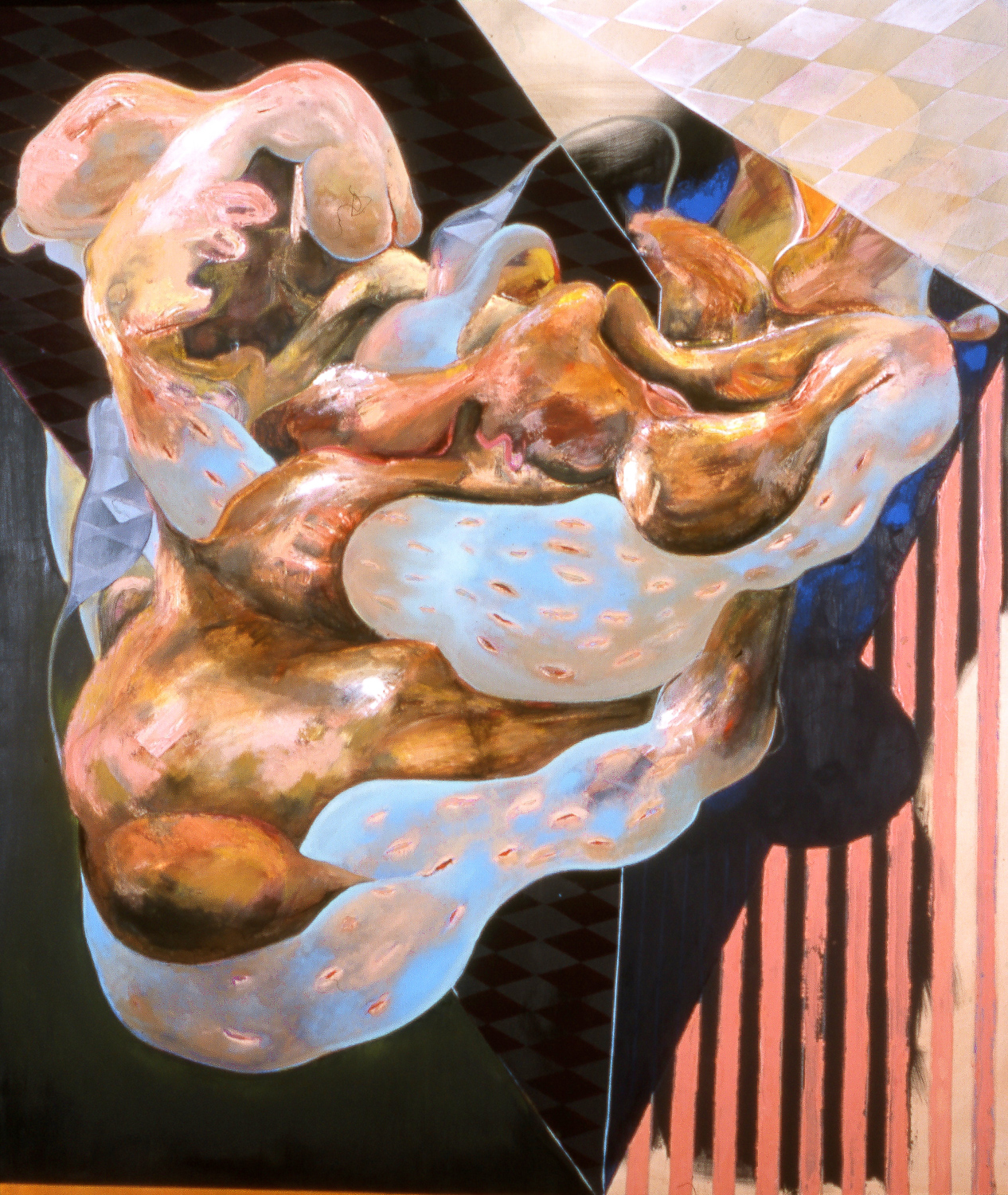    Cradle , 2004   Oil on canvas   92 x 78"  