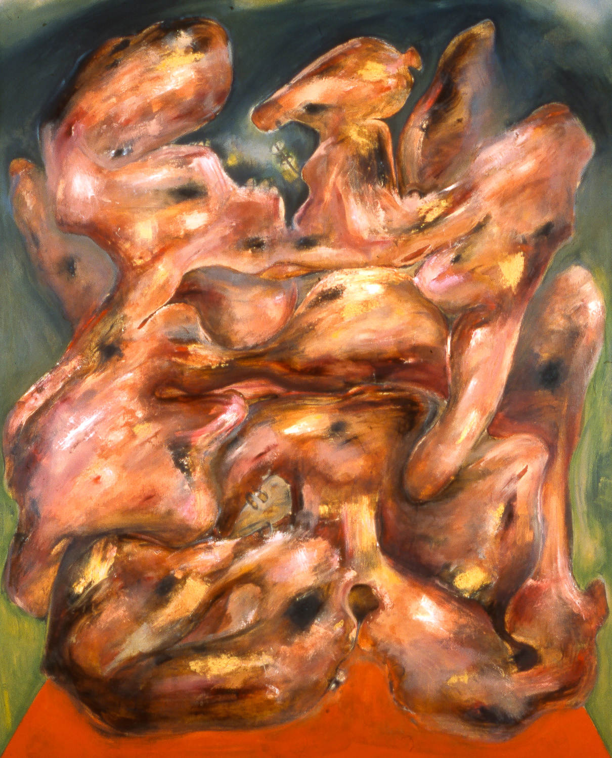    Alter , 2003   Oil on canvas   92 x 74"  