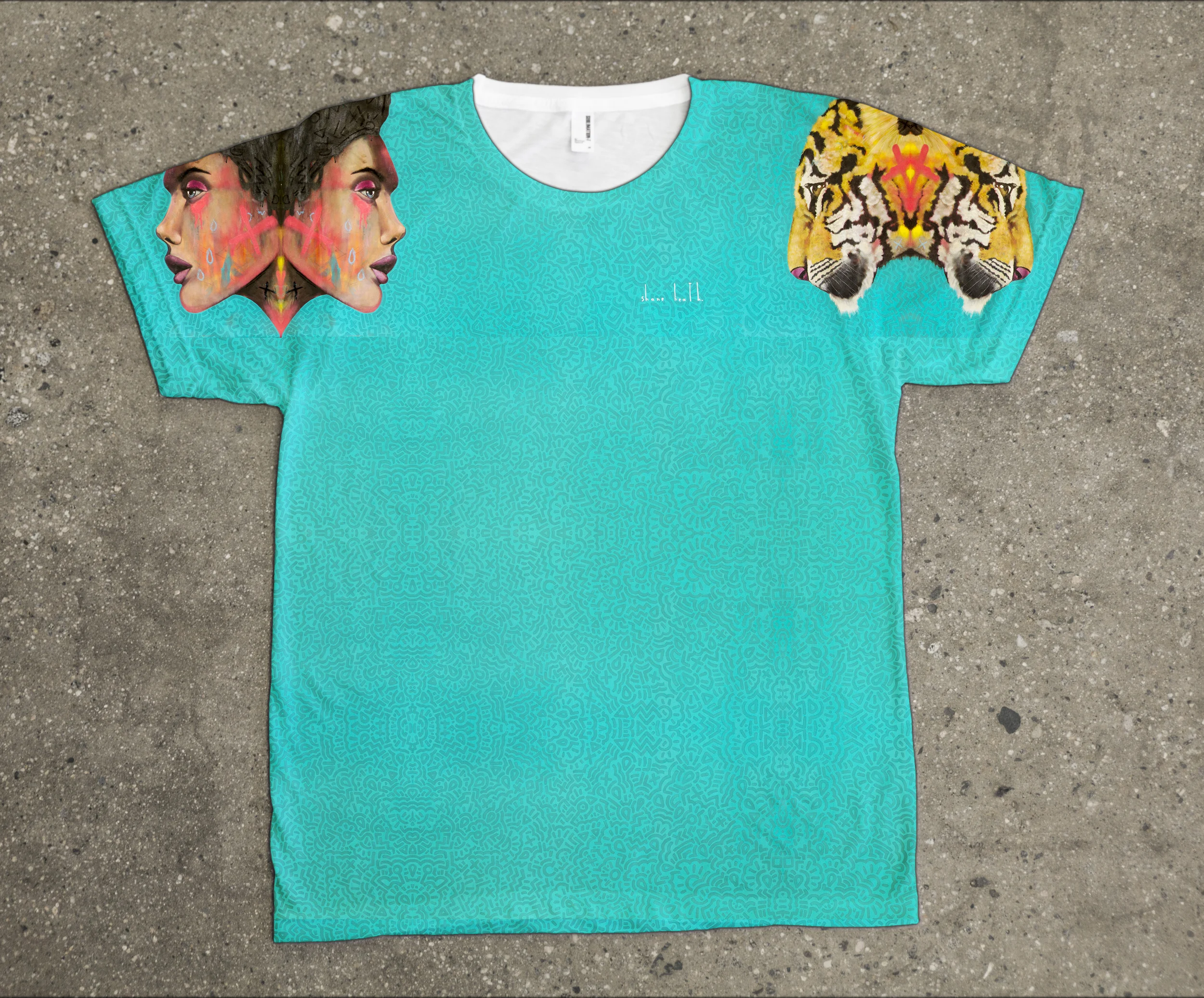 Tiger & Girl Tee
